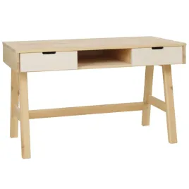 biurko-75x130-cm-z-drewna-litego-malmo-z-szufladami-kolor-sosnowy-i-bielony