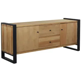 komoda-160-cm-industrialna-harbor-metal-i-lite-drewno