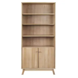 regal-90-cm-z-drewna-litego-polki-i-drzwiczki-oregon-wood-ii-debowy