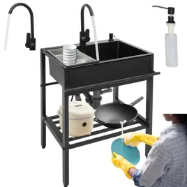 zlew-kuchenny-wolnostojacy-60x45-cm-stal-nierdzewna-czarny-1-komora