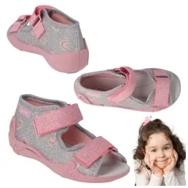 sandalki-dziewczece-befado-buty-na-rzep-rzepy-szaro-rozowe-r-21-dla-dzieci
