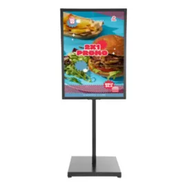 stojak-reklamowy-plakat-6590-cm-zelazny-czarny-stojacy-regulowane-nozki