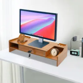 stojak-na-monitor-laptop-organizer-biurko-mdf-z-szuflada-i-zamkiem