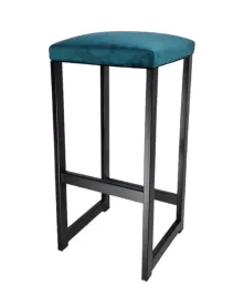 hoker-metalowy-loft-siedzisko-welur-70cm
