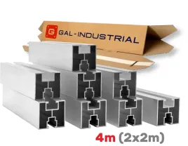 profil-aluminiowy-40x40-do-montazu-fotowoltaiki-zestaw-4m-2x2m-typ-s