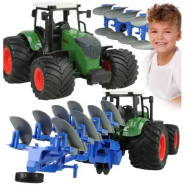 traktor-zabawka-ciagnik-rolniczy-maszyna-rolnicza-zestaw-plug-wieloskibowy