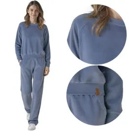 vivisence-9206kmpl-blekitny-komplet-damski-welurowy-bluza-spodnie-dresy-xl