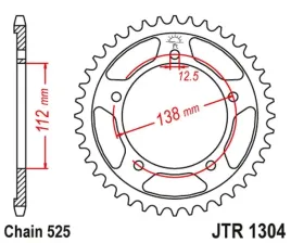 jt-zebatka-tylna-4357-43-honda-cb-600-hornet-07-13-cbr-600f-97-98-11