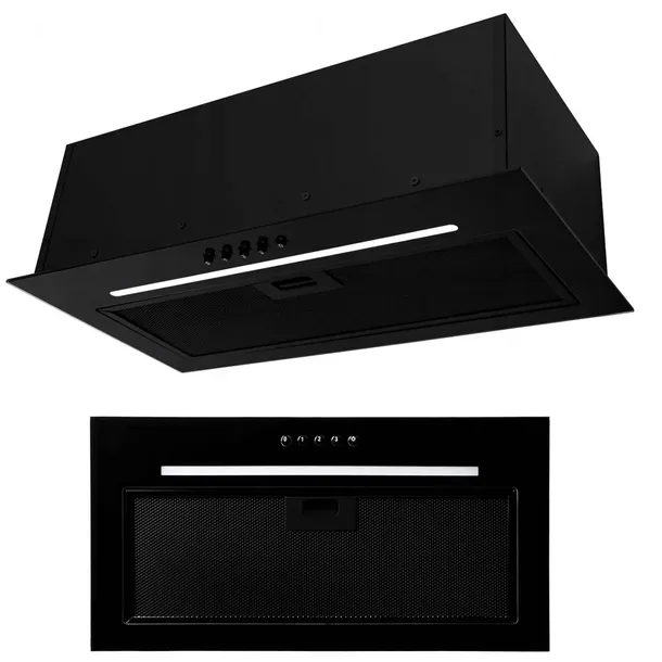 Okap najmocniejszy Smartcook by Ciarko czarny LED Pochłaniacz wyciąg 640m3