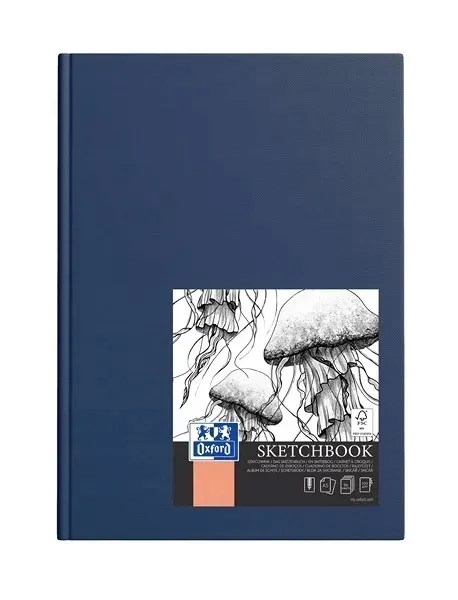 OXFORD SZKICOWNIK SKETCHBOOK A5 96 kartek 100G MIX kolorów