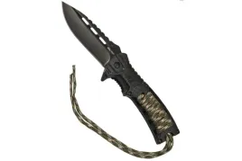 noz-skladany-mil-tec-paracord-z-krzesiwem-camo