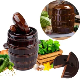 beczka-25l-z-kolnierzem-pokrywka-kamien-dociskow