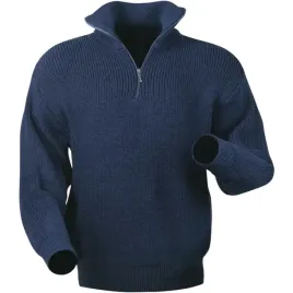 sweter-ze-stojka-troyer-kolor-morski-rozm-36
