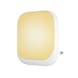 lampka-nocna-do-gniazdka-led-do-sypialni-biala-kwadratowa-2700k-eko-light