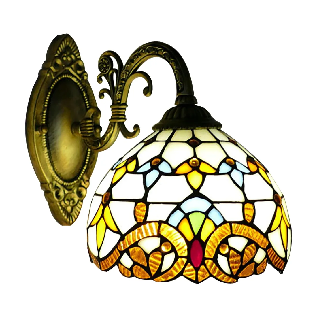 lampa-scienna-z-abazurem-witrazowym-stan-nowy
