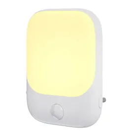 lampka-nocna-do-gniazdka-led-czujnik-do-sypialni-biala-kwadratowa-eko-light