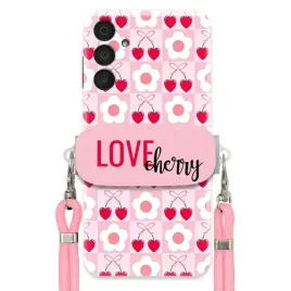 etui-do-samsung-a16-4g-case-uchwyt-rozowy-sznurek-slodkie-wisnie-cherry