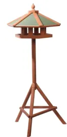 karmnik-dla-ptakow-szesciokatny-brazowo-bejcowana-sosna