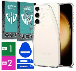 etui-do-samsung-galaxy-s23-wzmocnione-przezroczyste-pancerne-szklo