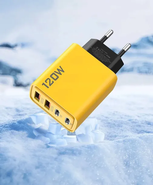 SZYBKA ŁADOWARKA SIECIOWA USB TYPE-C 120W QC 3.0 PD do TELEFONU LAPTOPA