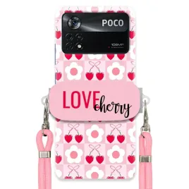 etui-do-xiaomi-poco-x4-pro-5g-case-uchwyt-rozowy-sznurek-slodkie-wisnie