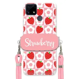 etui-do-realme-c25-case-uchwyt-rozowy-sznurek-slodki-truskawki-girl-trend
