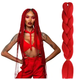 wlosy-kolorowe-na-warkoczyki-czerwone-sztuczne-warkocze-syntetyczne-100g