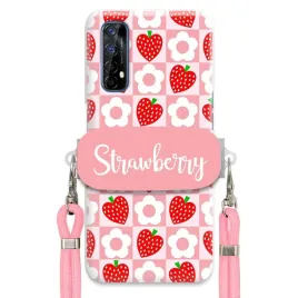 etui-do-realme-7-case-uchwyt-rozowy-sznurek-slodki-truskawki-girly-trend