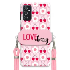 etui-do-samsung-m52-5g-case-uchwyt-rozowy-sznurek-slodkie-wisnie-cherry