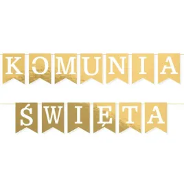 girlanda-baner-dekoracje-komunijne-komunia-swieta-zloty-napis-zloto-ozdoby