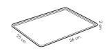 blacha-do-pieczenia-delicia-36x25-cm-tescoma-stan-nowy