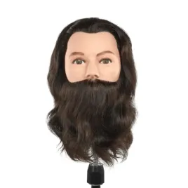 sibel-obb-training-head-with-beard-erik-100percent-human-dark-brown