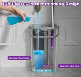 mop-plaski-wyciskany-dwukomorowy-5-wkladow-w-zestawie