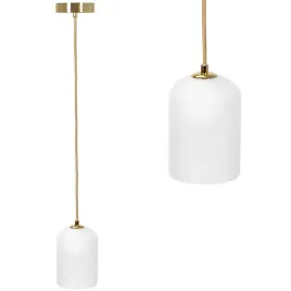 sufitowa-wiszaca-lampa-mleczne-szklo-nowoczesna-zlota-maskownica-gwint-g9