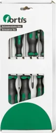 fortis-zestaw-wkretakow-plaskich-krzyzowych-ph-x6-szt-
