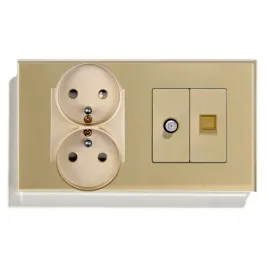 gniazdko-elektryczne-szklane-podwojne-2f-157mm-satelita-internet-rj45