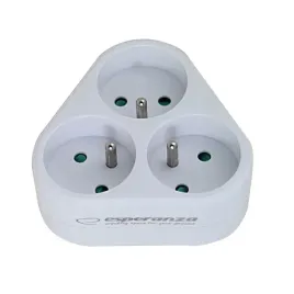 gniazdo-elektryczne-rozgaleznik-esperanza-bialy