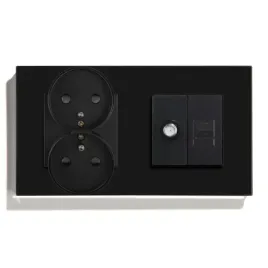 gniazdko-elektryczne-szklane-podwojne-2f-157mm-satelita-internet-rj45