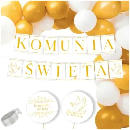 zestaw-balony-topper-na-tort-girlanda-balonowa-baner-komunia-dekoracje