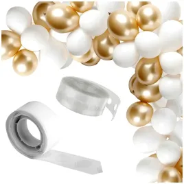 girlanda-balonowa-zlote-balony-balon-urodziny-zestaw-na-chrzest-scianka