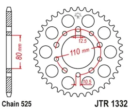 jt-zebatka-tylna-4350-45-honda-vt-600c-shadow-90-07-xrv-750-africa-twin