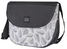 mio-bebe-torba-do-wozka-uniwersalna-produkt-polski-sakwa-czarna-szare-lisci