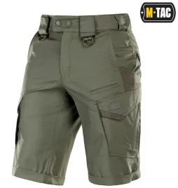 m-tac-krotkie-spodenki-szorty-aggressor-gen-ii-flex-dark-olive-zielone-2xl