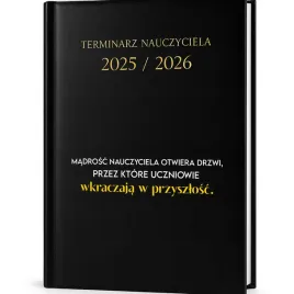 kalendarz-nauczycielski-czarny-25-26-madrosc-nauczyciela-otwiera-drzwi