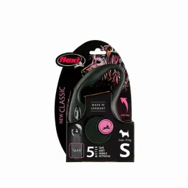 flexi-classic-s-tasma-5m-do-15kg-czarna