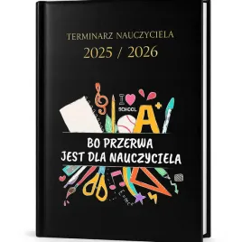kalendarz-nauczycielski-czarny-25-26-przerwa-jest-dla-nauczyciela-planner