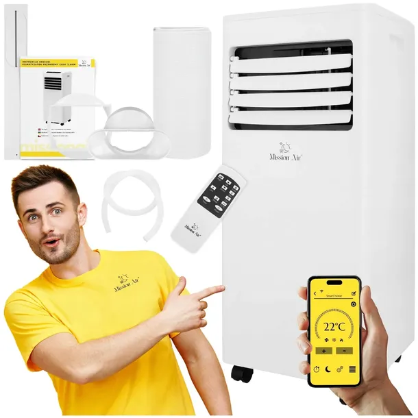Mission Air Klimatyzator przenośny 9000BTU Cool 2,6kW WiFi