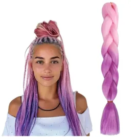 sztuczne-kolorowe-wlosy-na-warkoczyki-pasma-ombre-rozowo-fioletowe-100g