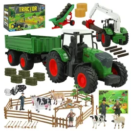 farma-zagroda-zwierzeta-traktor-przyczepa-figurki-maszyny-rolnicze-zagroda