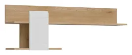 polka-wiszaca-uniwersalna-ryflowany-panel-dab-cremona-bialy-milton-ml10